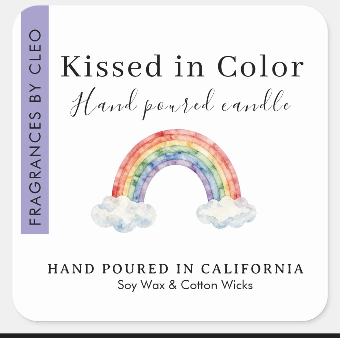 Kissed In Color Candle