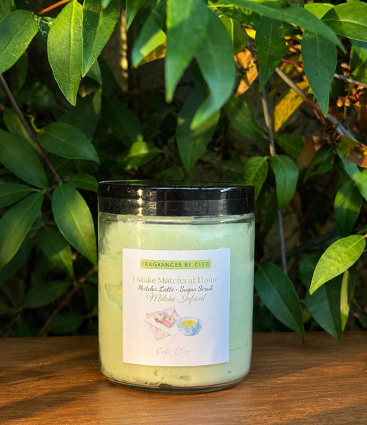 I Make Matcha At Home • Sugar Scrub