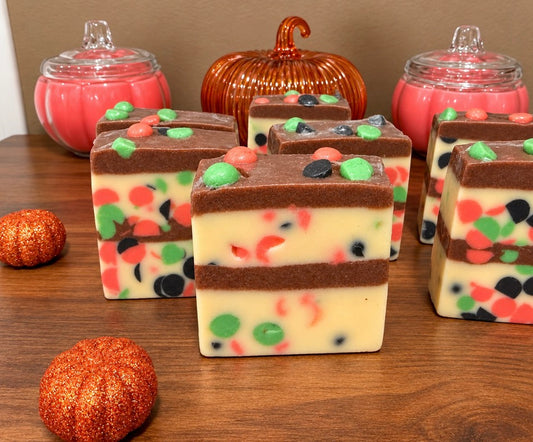 Halloween Funfetti Cake Soap